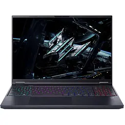 Ноутбук Acer 16 Predator Helios Neo 16 PHN16-73 WQXGA OLED/Intel U9-275HX/64GB/2TB/RTX 5090 24GB/Linux/Black (NH.QW2EU.003)