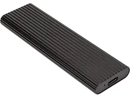 Кишеня для накопичувача PowerPlant NVMe PCIe M.2 to USB 3.1 Black (HC380428) - мініатюра 3