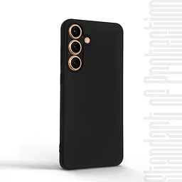 Чехол-накладка для смартфона Samsung Galaxy S25 Plus 5G, противоударный, силиконовый, термополиуретановый (ТПУ), с защитой камеры и корпуса, черный, защита всего корпуса, ArmorStandart (ARM81569) - мініатюра 2