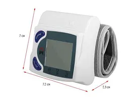 Цифровий автоматичний тонометр Blood Pressure Monitor для вимірювання АТ та пульсу -VN-31 - мініатюра 4