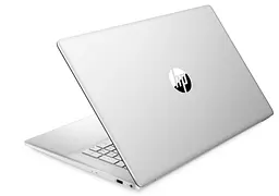 Ноутбук HP 17-cp0010ua 17.3FHD IPS AG/AMD R5 5500U/8/1000+256F/int/DOS/Silver (423L4EA) - мініатюра 4
