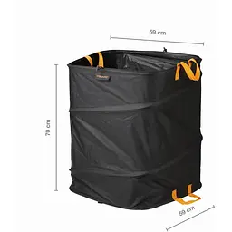 Складной садовый мешок Fiskars Ergo L 219 л (1028373) - мініатюра 2