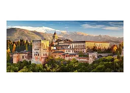 Пазл Castorland puzzle Вид на Альгамбру, Гранада, Іспанія, 600 ел. (панорама) (B-060344) - мініатюра 2