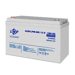 Акумулятор мультигелевий LPM-MG 12V - 100 Ah - мініатюра 3