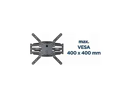 Настінне кріплення Gembird WM-60ST-01 - мініатюра 10