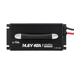 Зарядний пристрій для акумуляторних батарей LiFePO4 14.6V/40A LiTime L12V40A-BCHA-Y (44-00538) - мініатюра 2