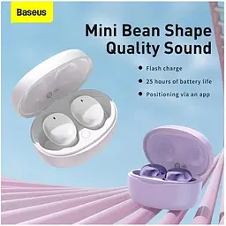 Навушники Baseus True Wireless Earphones Bowie E2 рожеві (NGTW090004) - мініатюра 9