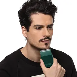 Електробритва VGR V-376 Green Shaver з висувним тримером зелена (44961-V-376_208) - мініатюра 9