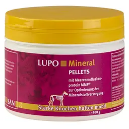 Добавка для зміцнення кісткових тканин Luposan Lupo Mineral Pellets 400 г