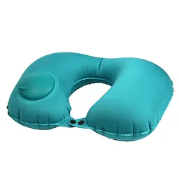 Надувна подушка з вбудованим насосом Huai'an Zhiming Arts Silenta Pump Бірюзова (1096-02t)