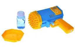 Іграшковий пістолет для мильних бульбашок автоматичний Rocket Bubble Gun YG Toys P121 на батарейках, коробці р.16,5x9x16,5 см - мініатюра 2