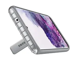 Чохол протиударний Official Protective Rugged Standing Cover EF-RG980CSEGRU з підставкою для Samsung Galaxy S20 Silver - мініатюра 3