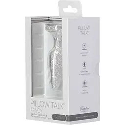 Скляна анальна пробка Pillow Talk Fancy Luxurious Glass Anal Plug ⌀3.1 см віброкуля в подарунок - мініатюра 7