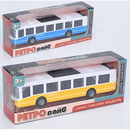 Автобус інерційний гумові колеса (6334)