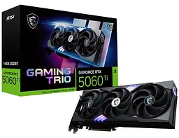 Відеокарта MSI RTX 5060 Ti 16G GAMING TRIO OC (RTX 5060 Ti 16G GAMING TRIO OC) (GDDR7, 128 bit, PCI-E v5.0 x8) - мініатюра 7