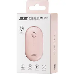 Бездротова миша 2E MF300 Silent WL BT mallow pink (2E-MF300WPN) - мініатюра 6