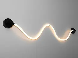 Світильник настінний LED Diasha 9601-BK Мотузка, 18W, чорний, для картин - мініатюра 2