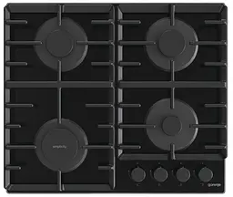 Газова варильна поверхня Gorenje GT 642 SYB (BG6BA-G0B) (6629449)