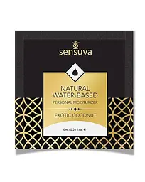 Пробник лубриканта Sensuva Natural Water-Based Exotic Coconut, 6 мл