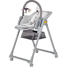 Стільчик для годування Kinderkraft Lastree Grey (KHLAST00GRY0000) - мініатюра 2