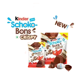 Цукерки Kinder Schoko-Bons Crispy, 22г - мініатюра 2