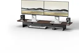 Настільна підставка для монітора Officepro MR164DW Dark Wood/Black (MR164DW) - мініатюра 5