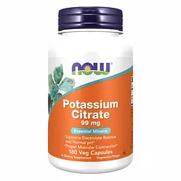 Вітаміни Potassium Citrate - 180 vcaps