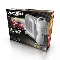 Олійний радіатор Mesko MS 7806 (11 секцій) - мініатюра 6