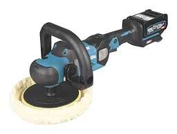 Шліфмашина полірувальна акумуляторна Makita PV001GM101 (180 мм, 600-2200 хв-1, BL, XGT) - мініатюра 4