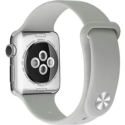 Ремінець Uwatch Silicone Strap for Apple Watch 38/40 mm Stone - мініатюра 2