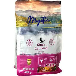 Сухий корм для кошенят Mystic беззерновий з куркою 500 г