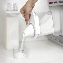 Ємність Homax для зберігання з кришкою-дозатором 1100 мл 15х10.3х17.5 см прозора (BR-20) - мініатюра 6