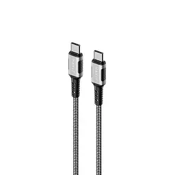 Кабель Havit CB6297 PD60W 3A USB-C to USB-C 1 м чорний (HV-CB6297) - мініатюра 2