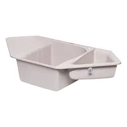 Кухонна мийка Lidz з додатковою чашею 1000x500/225 MAR-07 (LIDZMAR071000500225) - мініатюра 4