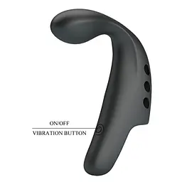 Вібратор на палець Pretty Love Fingering Vibrator Gorgon 9.3 см чорний - мініатюра 8
