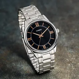 Чоловічий годинник Casio MTP-V005D-1B5 Сріблястий ( AT1141-0038 ) - мініатюра 3