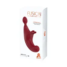 Супервібромасажер 3в1 Adrien Lastic Fusion, вібрації та пульсівний кінчик - мініатюра 3