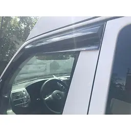 Дефлектори вікон ветровики Volkswagen T-5 / T6 2D 2003-2018 скотч SunPlex (SP-S-11) - мініатюра 3