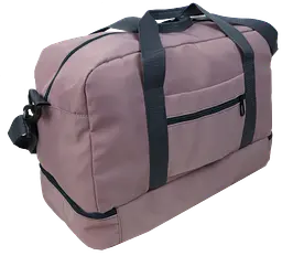 Дорожня сумка з відділом взуття 40L пудровий Wallaby sum0028890 - мініатюра 4