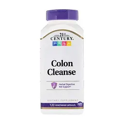 Вітамінно-мінеральний комплекс 21st Century Очищення Кишечника, Colon cleanse, 120 вегетаріанських капсу (CEN-22846)