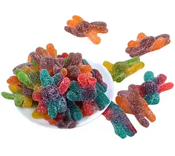 Кислі жувальні цукерки Amos Sweets Sour Creepy Crawly Halloween 85г - мініатюра 4