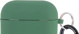 Чохол Silicone Case + Carabine для Apple AirPods Pine Needle [97529] - мініатюра 2