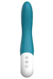 Вібратор точки G Liebe Bend It Rechargeable Ocean Blue, 10 режимів, дуже потужний, гнучкий стовбур - мініатюра 3
