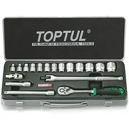 Набір інструментів Toptul 3/8" 18ед. GCAD1806