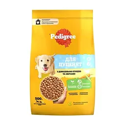 Сухий корм для собак Pedigree для цуценят з птицею та овочами 500 г (5900951311987)