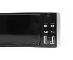 Автомагнітола 1 DIN CML-PLAY 4051 FM ВТ USB microSD AUX екран 4 дюйми пульт ДК Чорний  автомобільний програвач - мініатюра 2