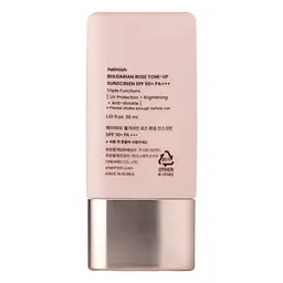 Тонуючий сонцезахисний крем для обличчя Heimish Bulgarian Rose Tone-up Sunscreen SPF 50+ PA+++ - 30 мл - мініатюра 2