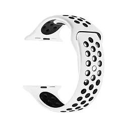 Ремінець Nike Sport Apple Watch 42/44/45/46/49 mm White Black L