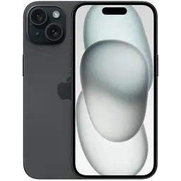 Мобільний телефон Apple iPhone 15 256GB Black (MTP63)
