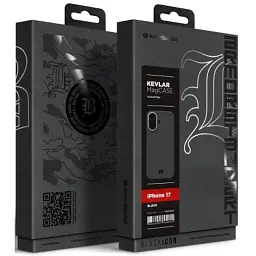 Чохол до мобільного телефона Armorstandart BlackIcon Kevlar MagCase Apple iPhone 17 Black (ARM88532) - мініатюра 2